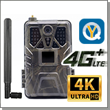 Уличная 4К охранная камера для дачи Страж HC-910 LTE-Pro-4K с мобильным приложением