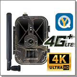 Уличная 4К лесная камера для охраны Страж HC-940 LTE-Pro-Li-4K с аккумулятором